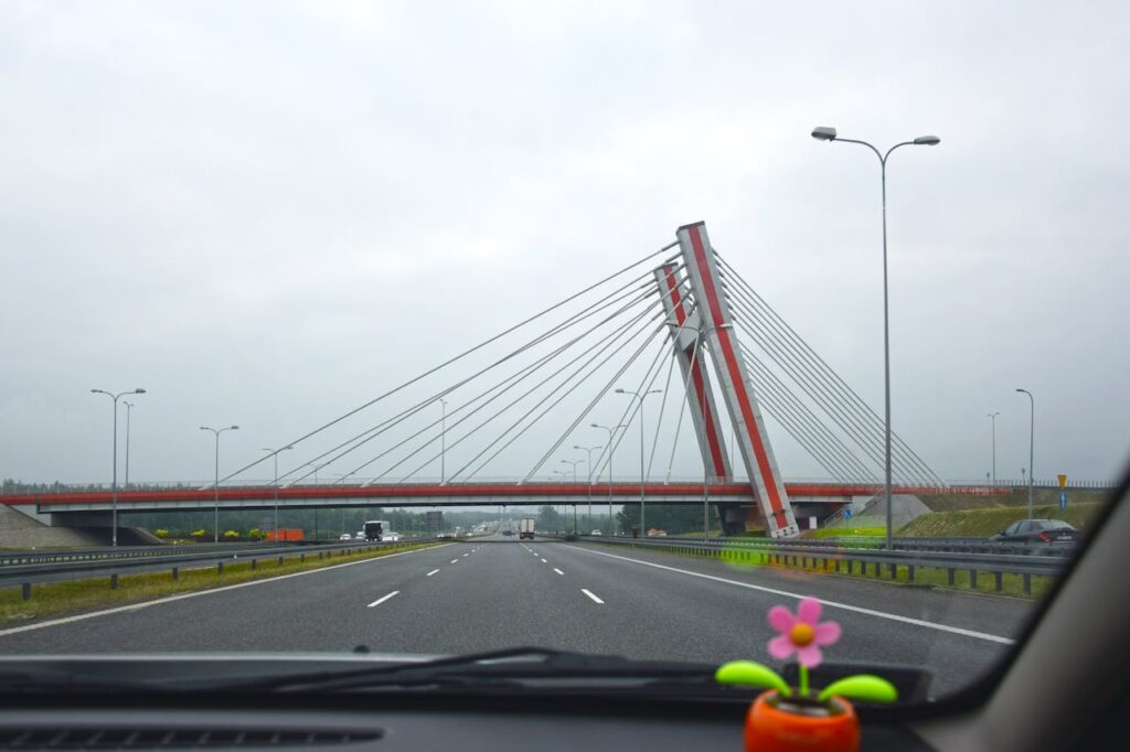 przejazd autostradą w Czechach